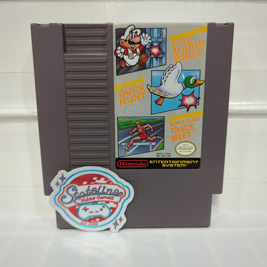 Super Mario Bros Duck Hunt World Class Track Meet - NES