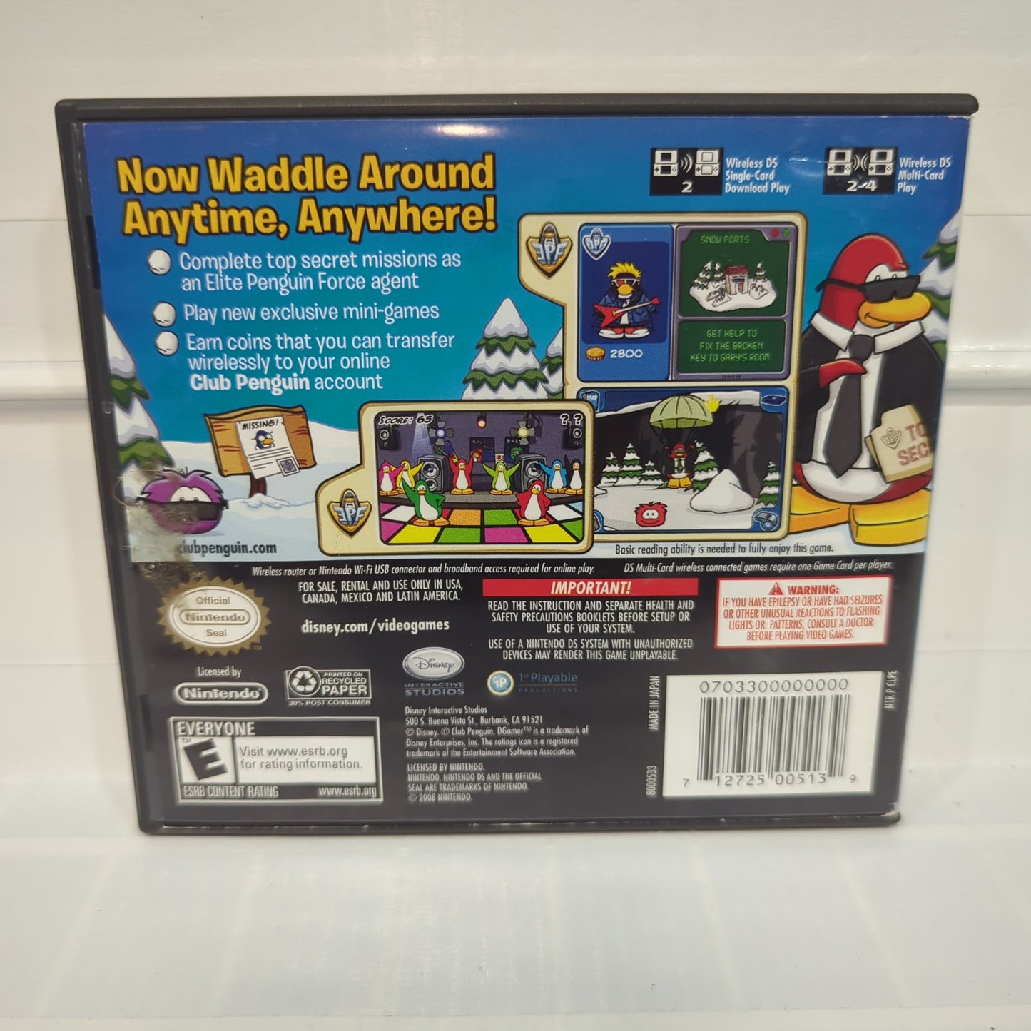 Club Penguin: Elite Penguin Force - Nintendo DS