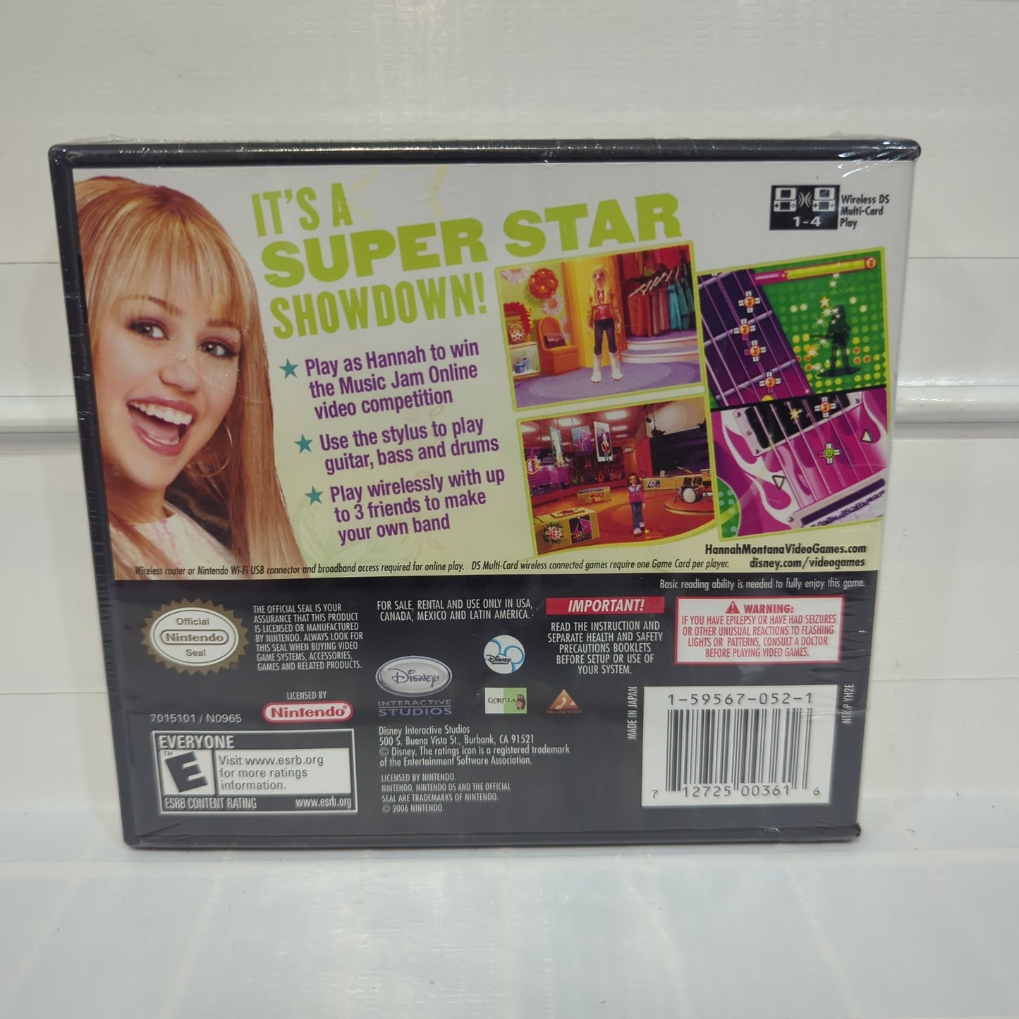 Hannah Montana Music Jam - Nintendo DS