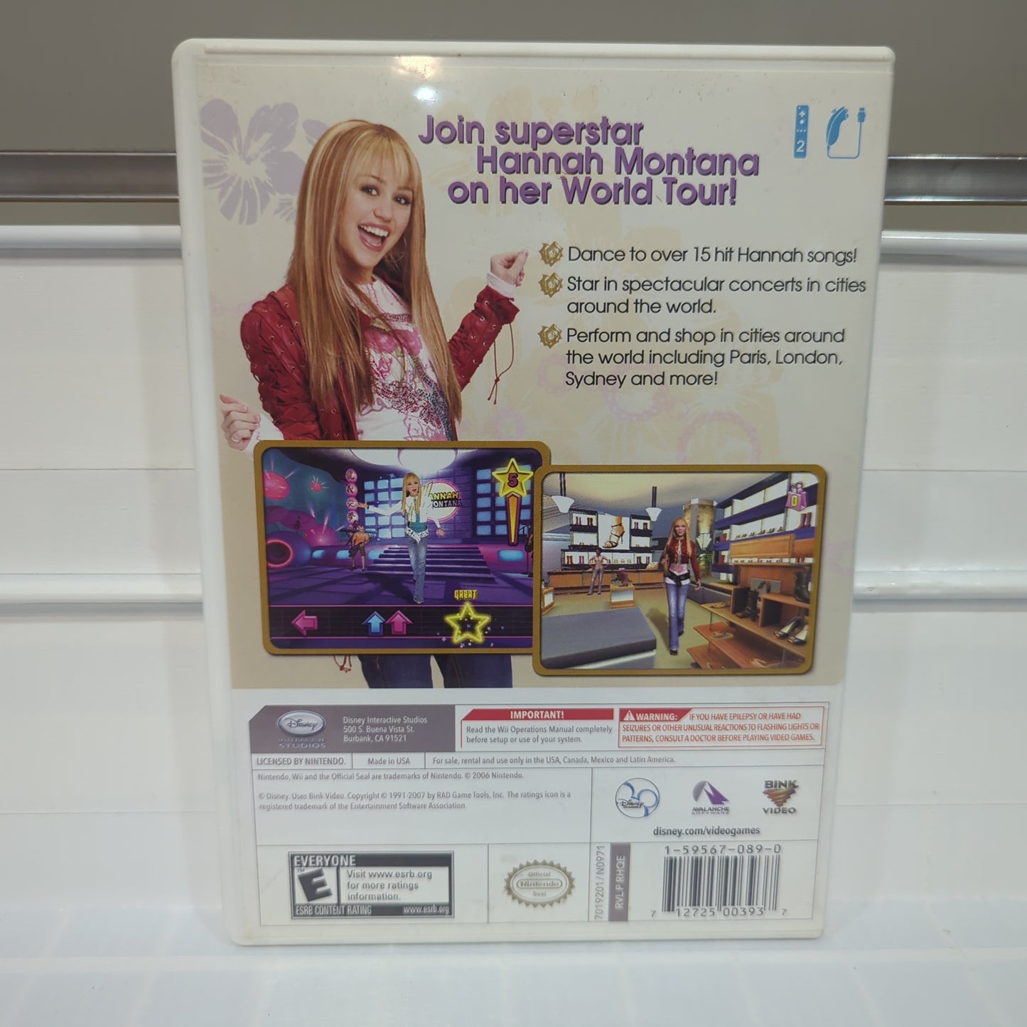 Hannah Montana Spotlight World Tour - Wii