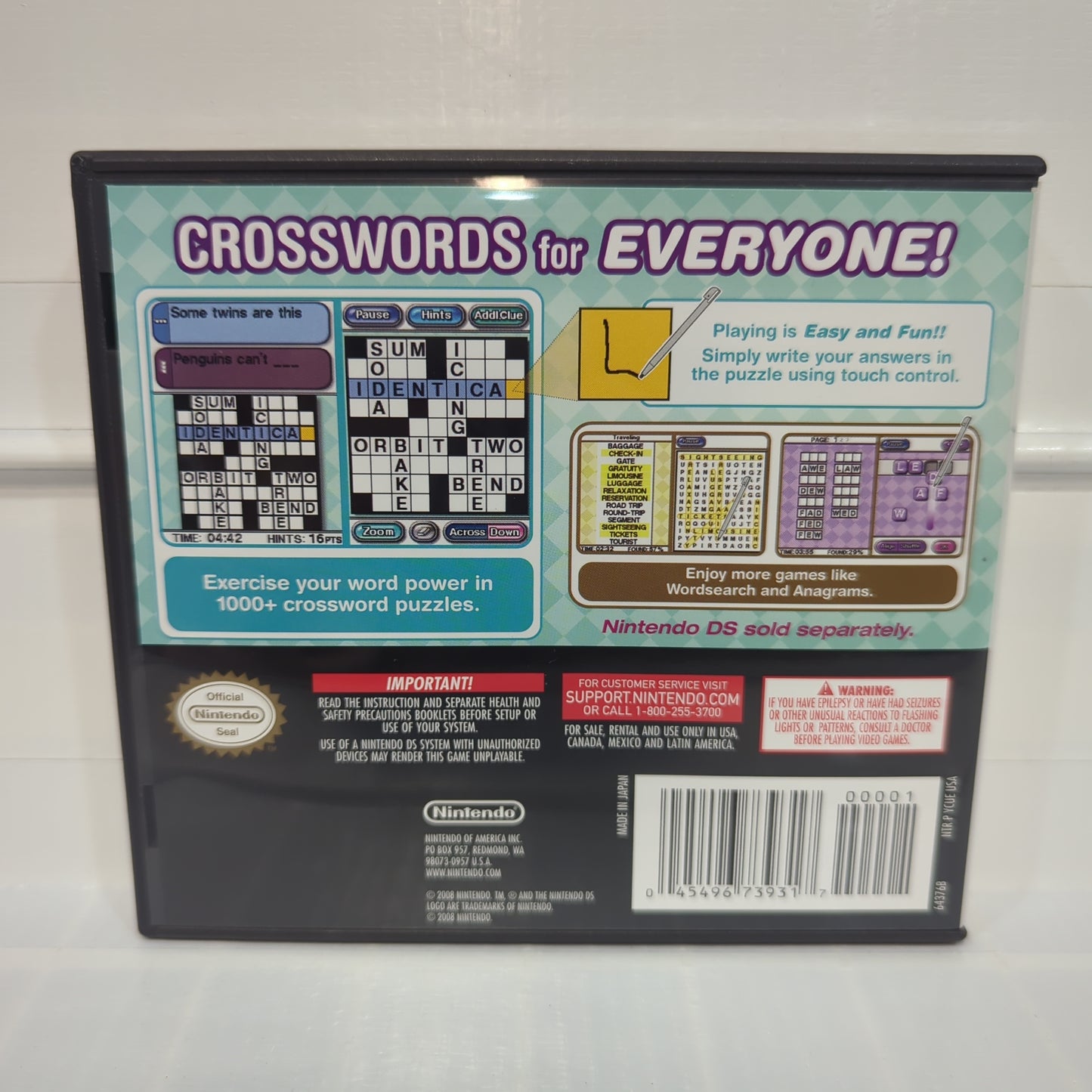 Crosswords DS - Nintendo DS