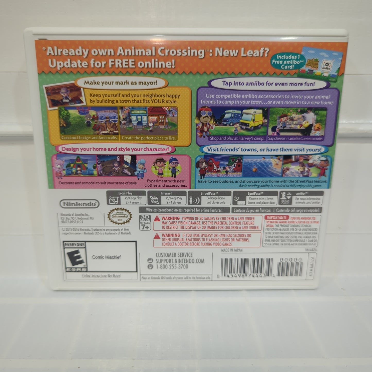 Animal Crossing: New Leaf - Nintendo 3DS
