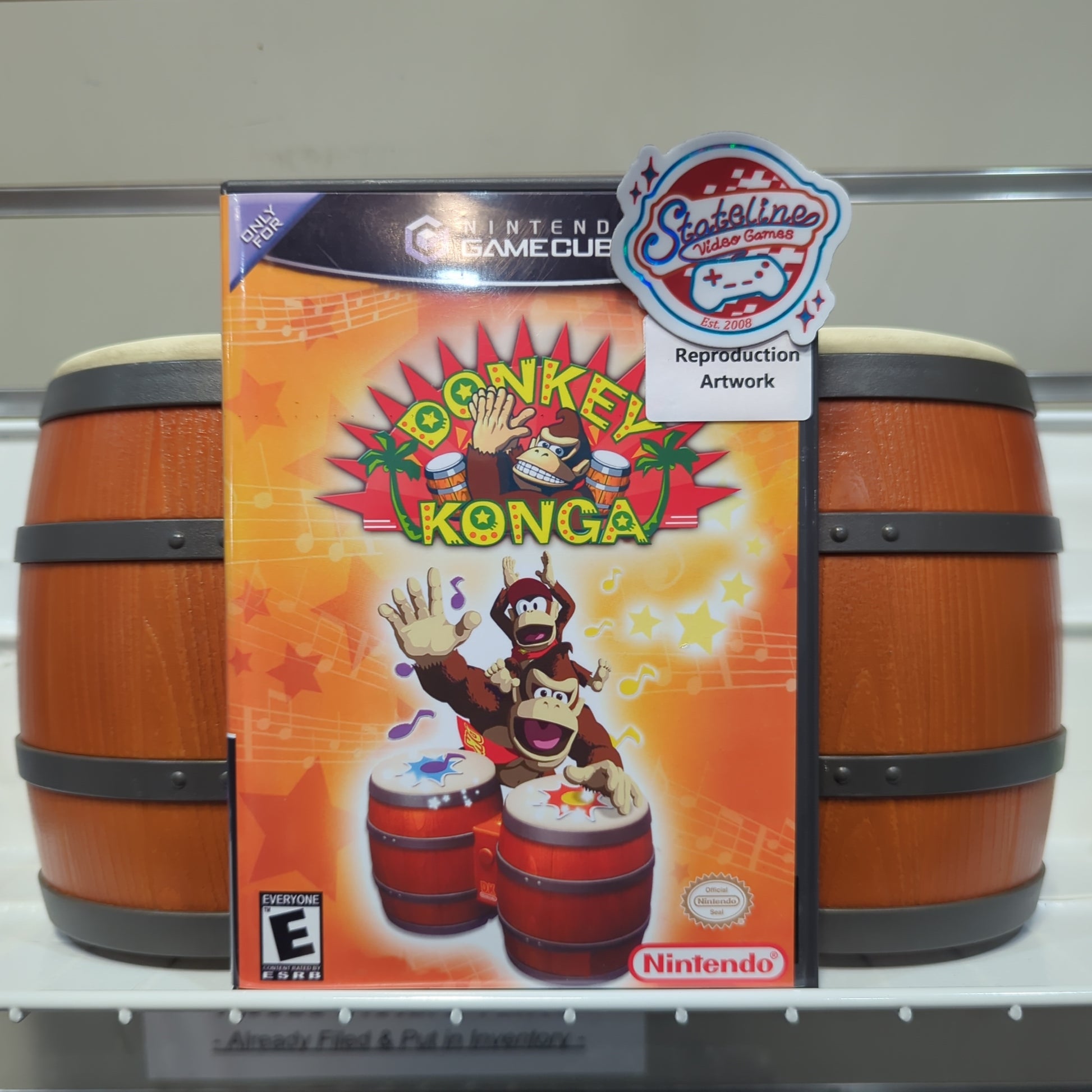 Donkey Konga w/ Bongo Gamecube - Main Image