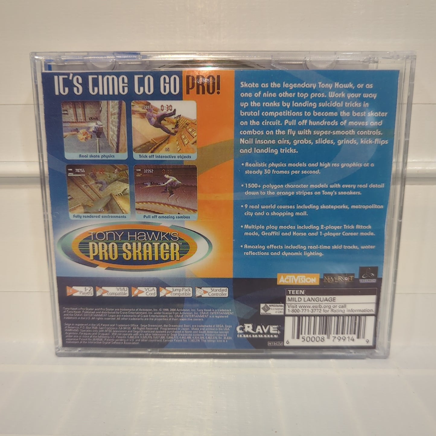 Tony Hawk - Sega Dreamcast
