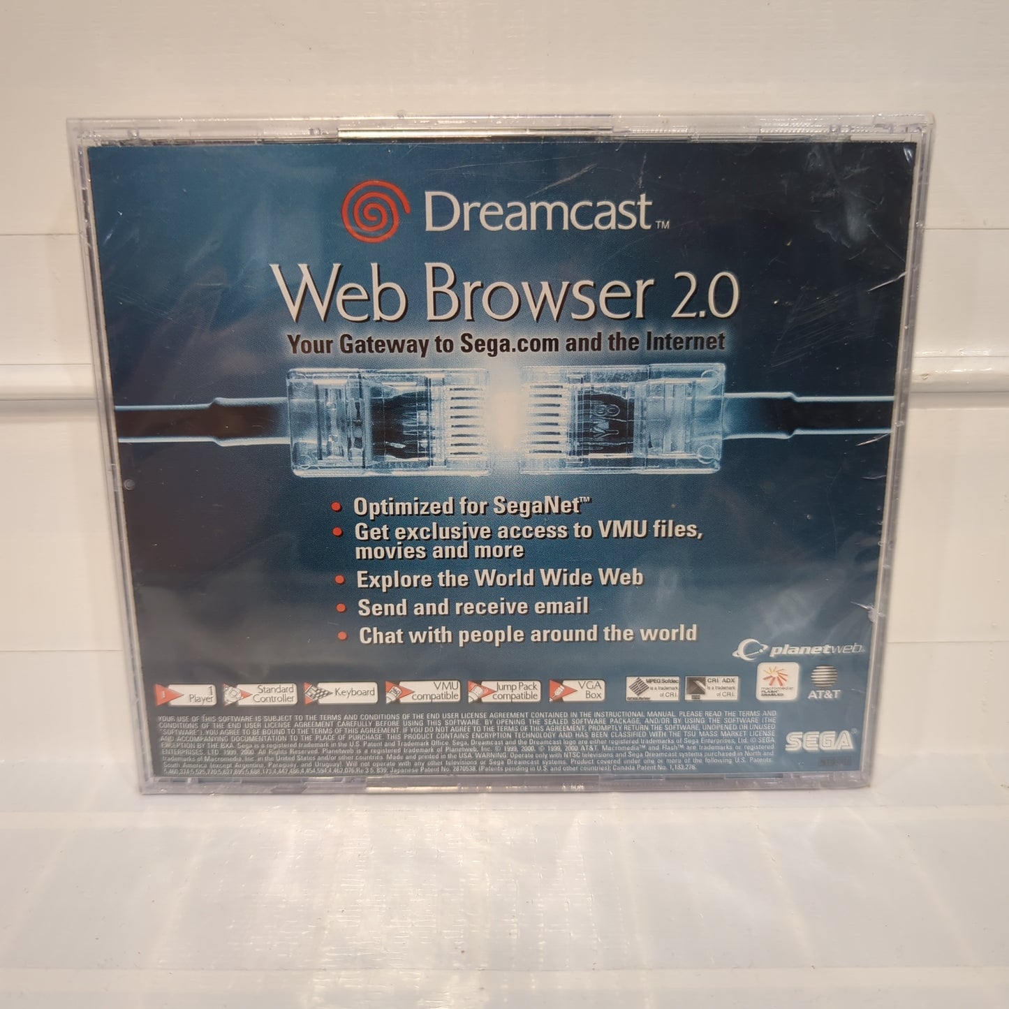 PlanetWeb Web Browser 2.0 - Sega Dreamcast