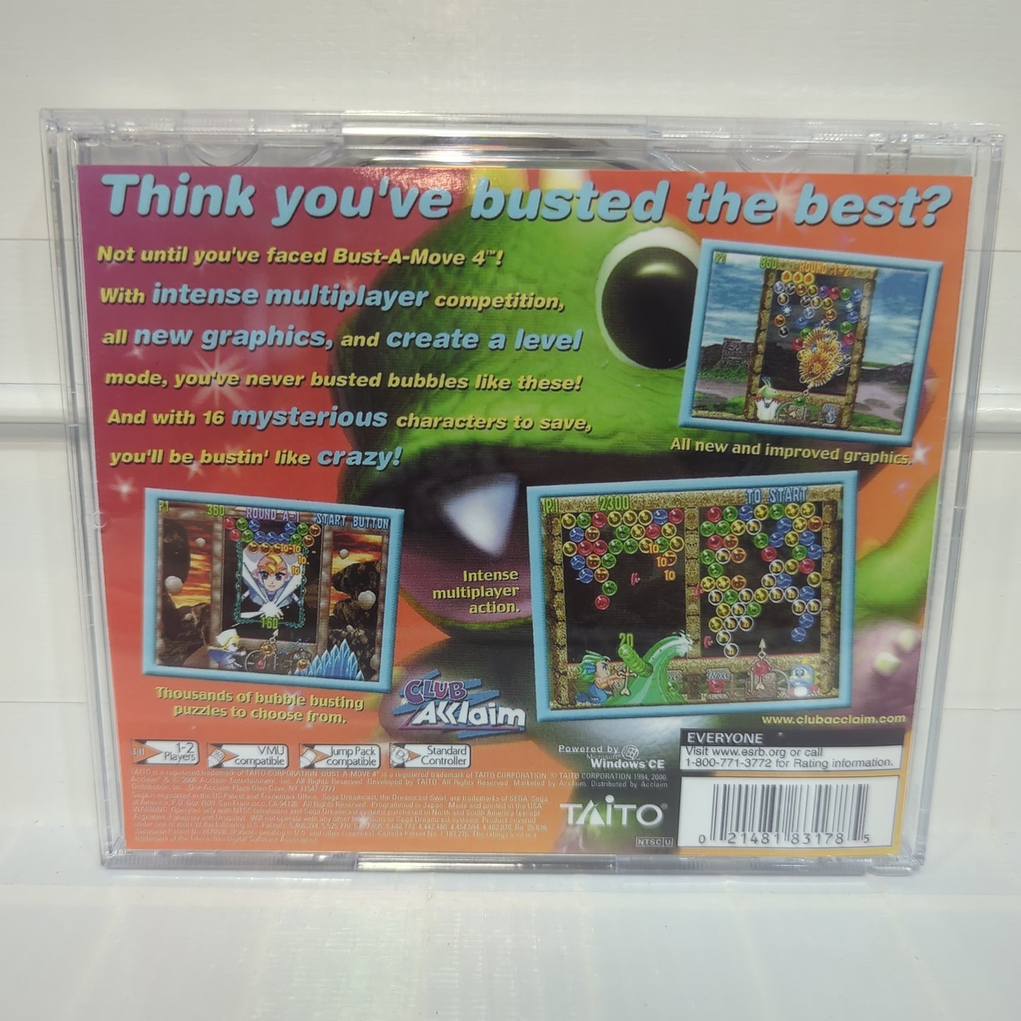 Bust-A-Move 4 - Sega Dreamcast