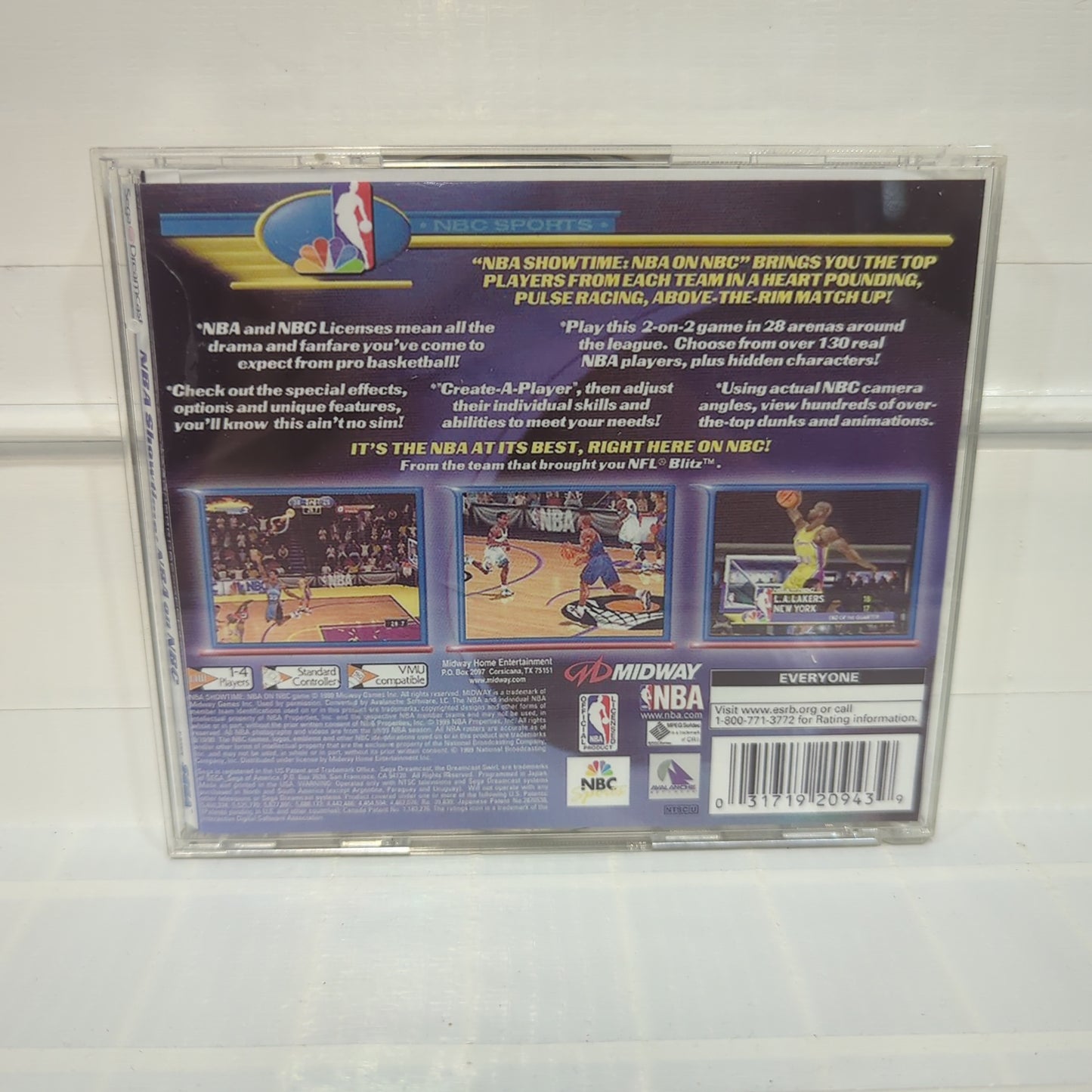 NBA Showtime - Sega Dreamcast