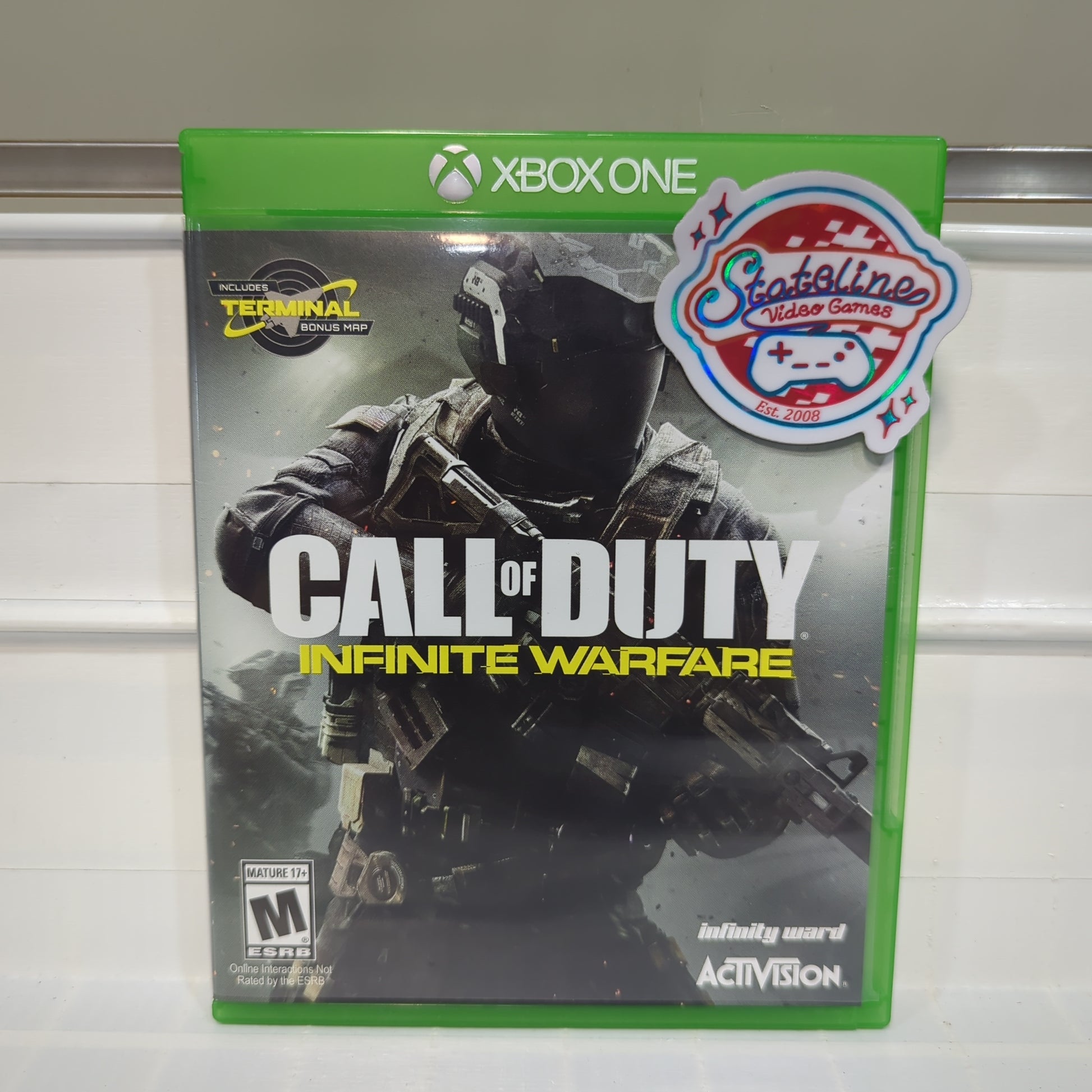 Call of Duty: Infinite Warfare Xbox One Stateline Artwork