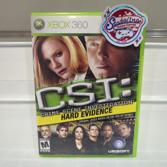 CSI Hard Evidence - Xbox 360