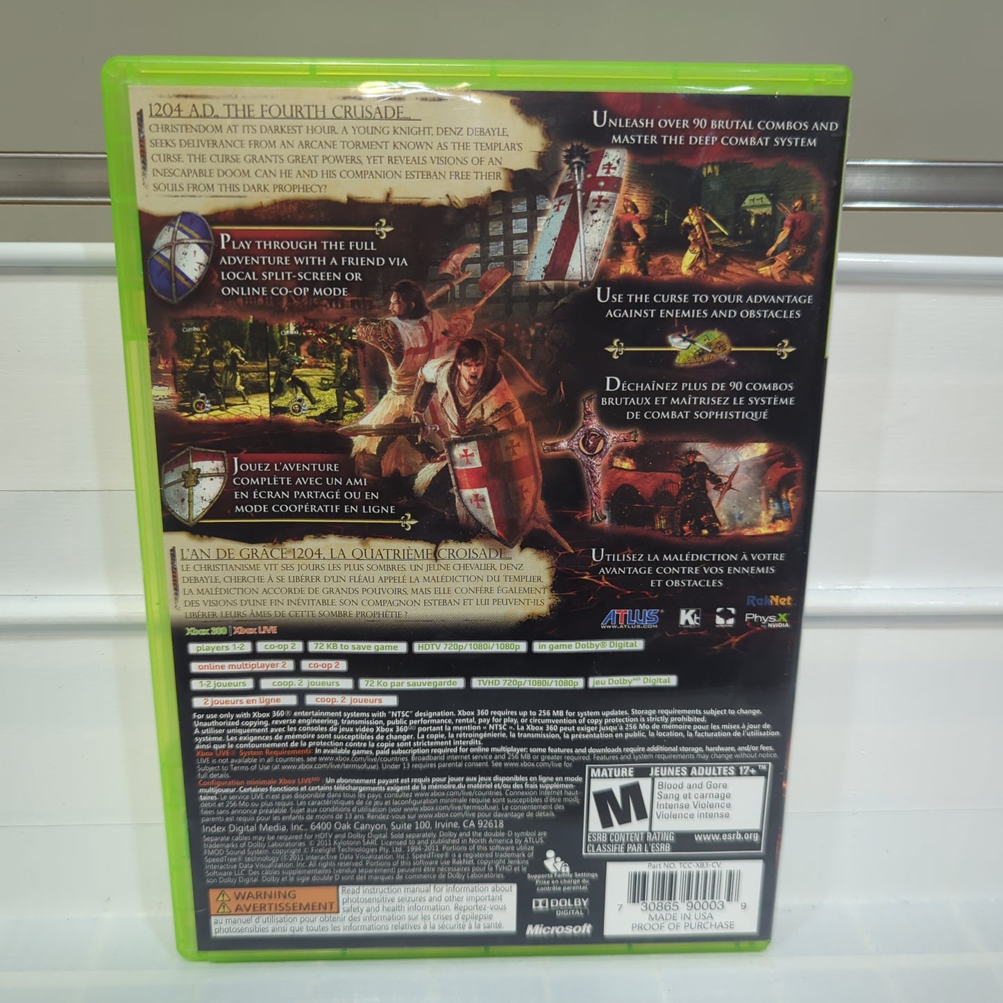 The Cursed Crusade - Xbox 360