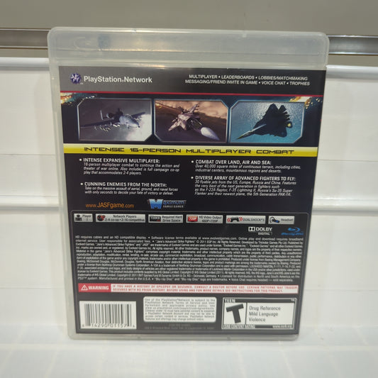Jane's Advance Strike Fighters - Playstation 3