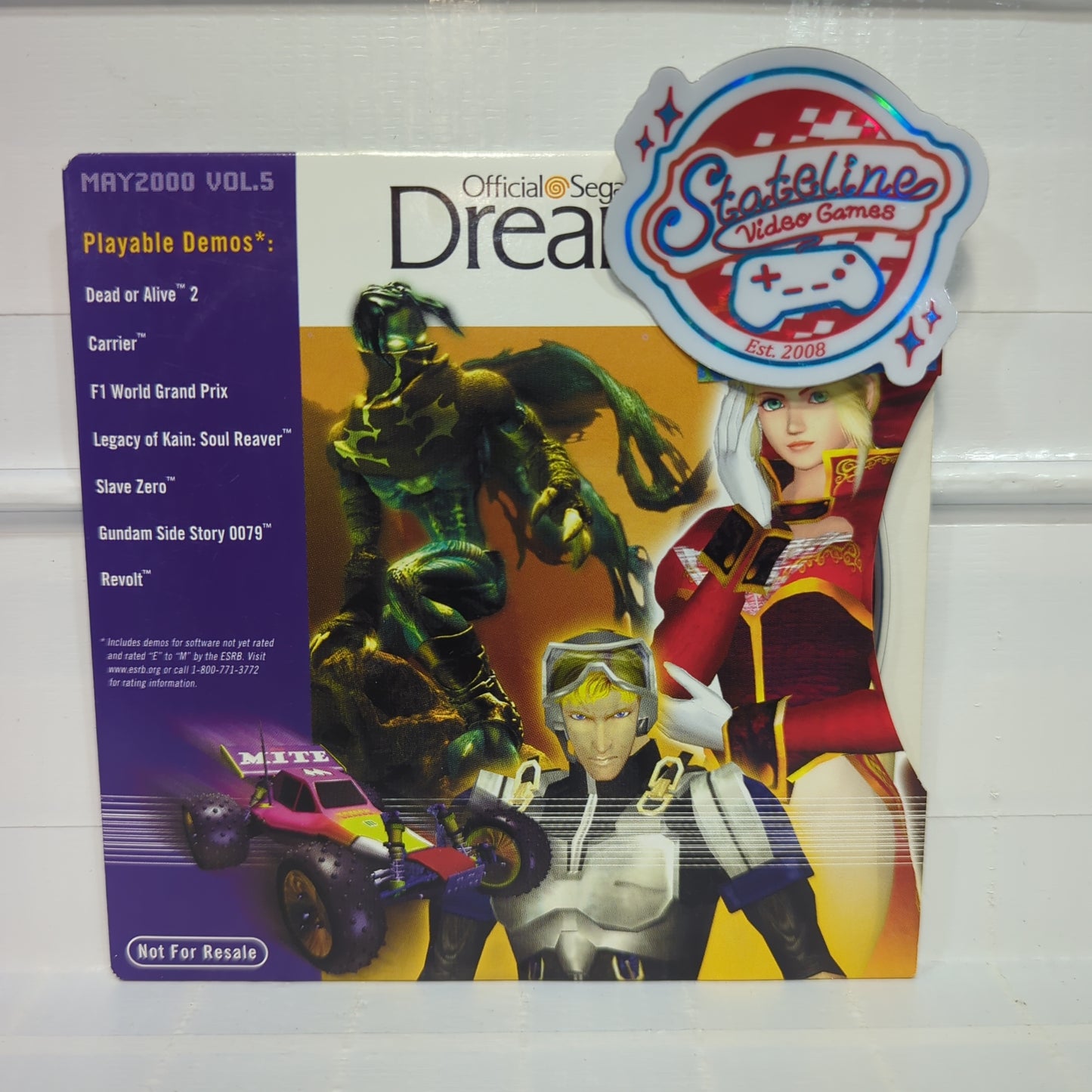 Dreamcast Magazine Demo Disc - Sega Dreamcast