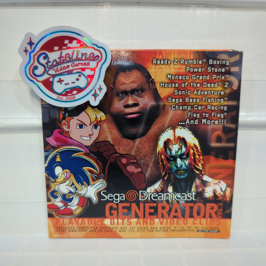 Generator Volume 1 - Sega Dreamcast
