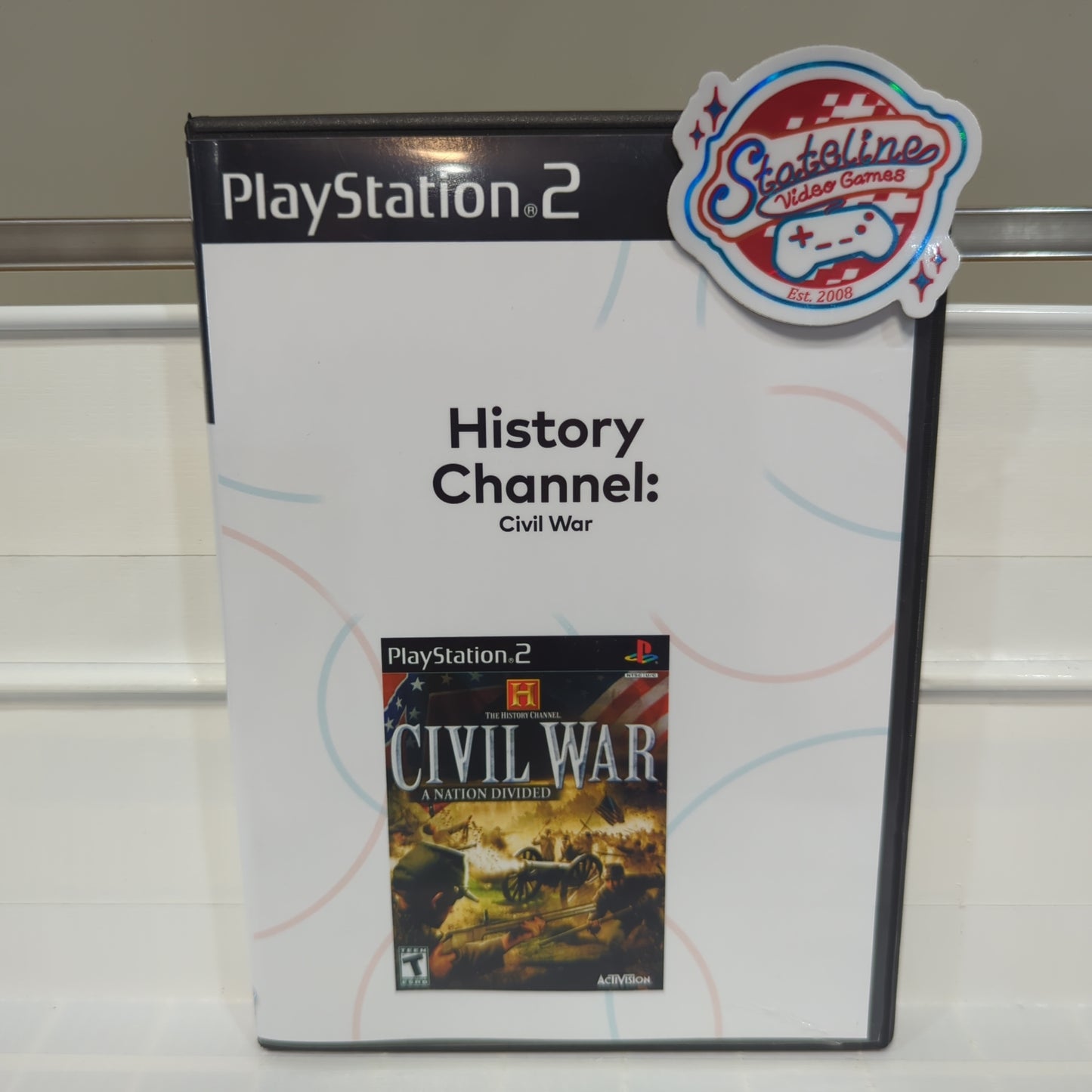 History Channel Civil War A Nation Divided - Playstation 2