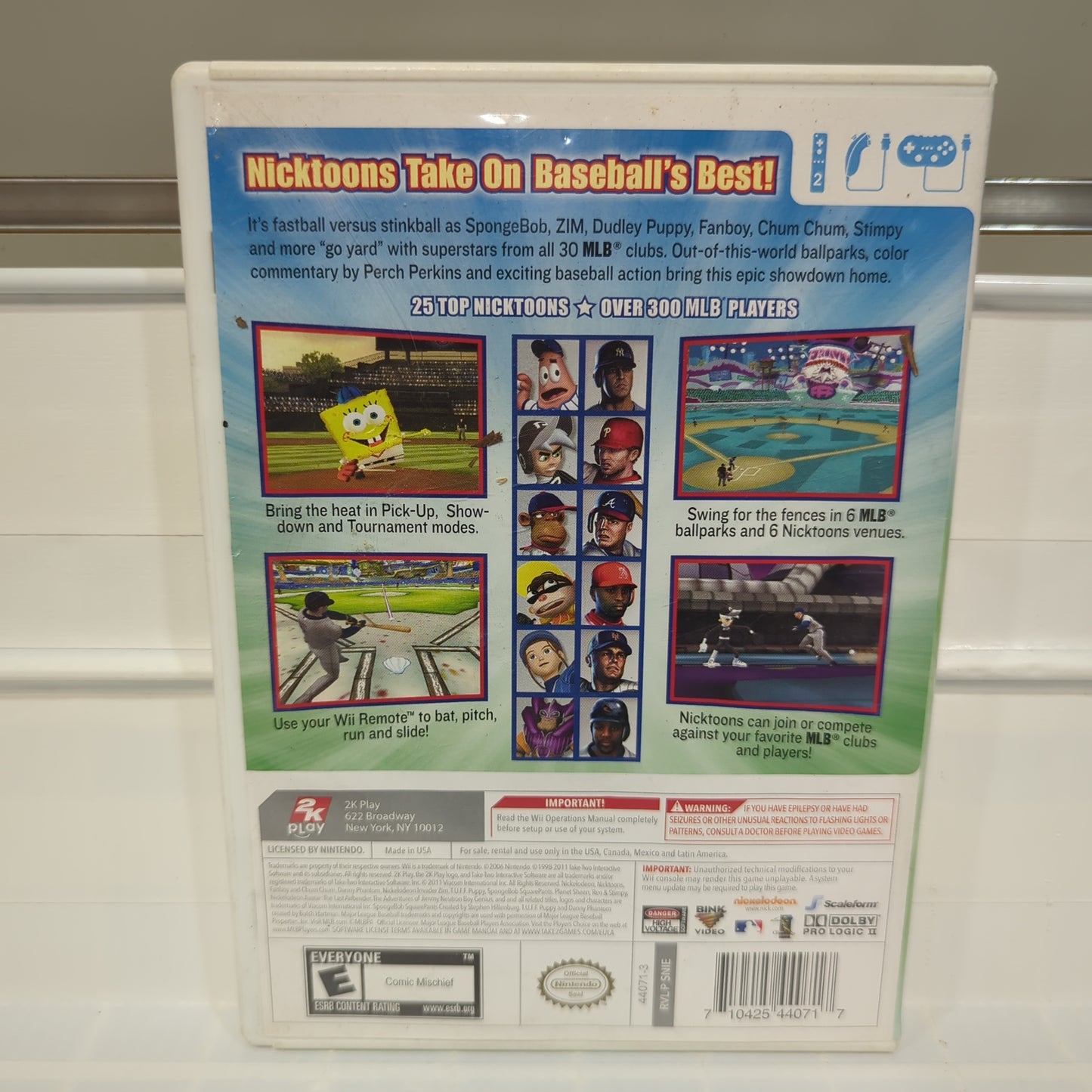 Nicktoons MLB - Wii