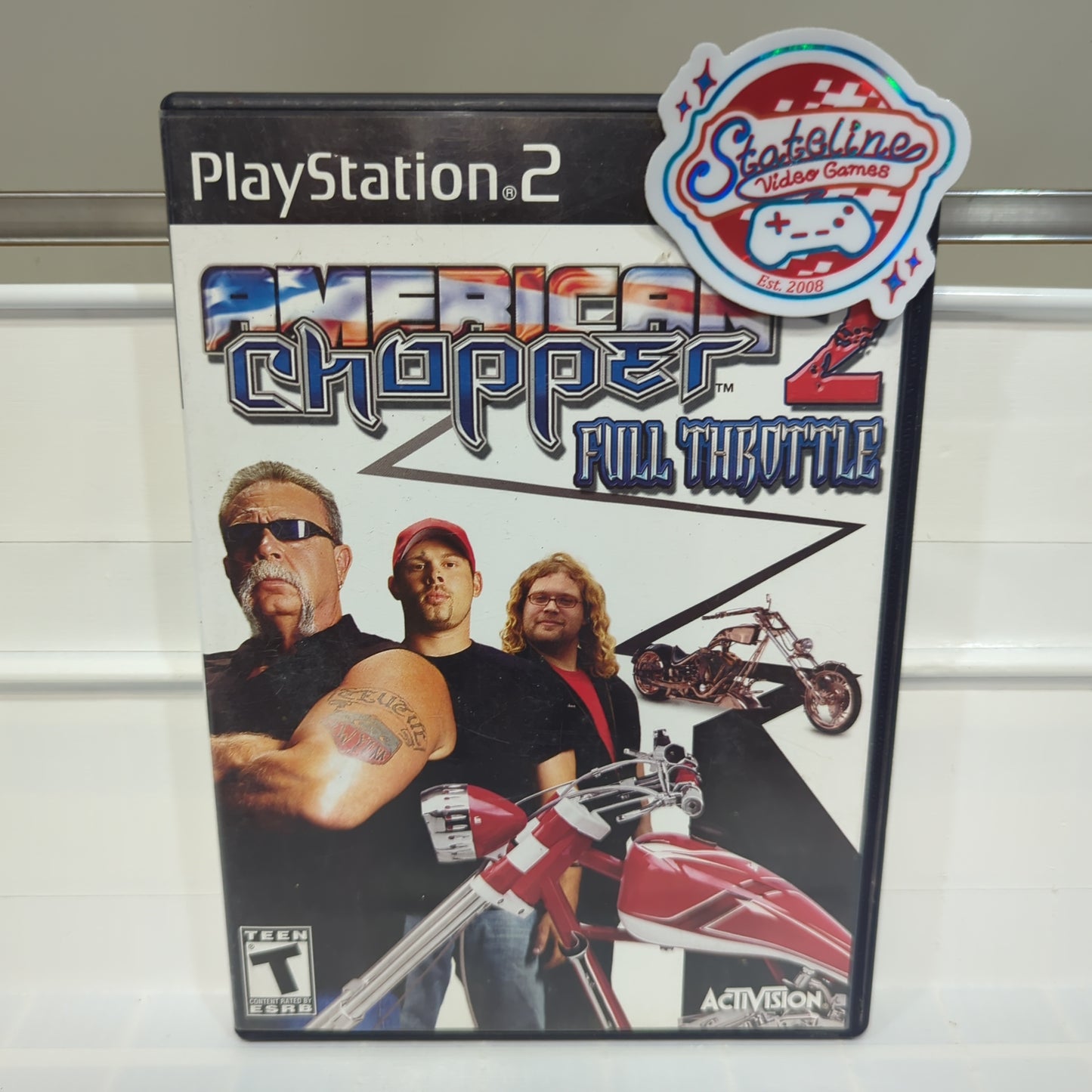 American Chopper 2 Full Throttle Playstation 2 Stateline Video