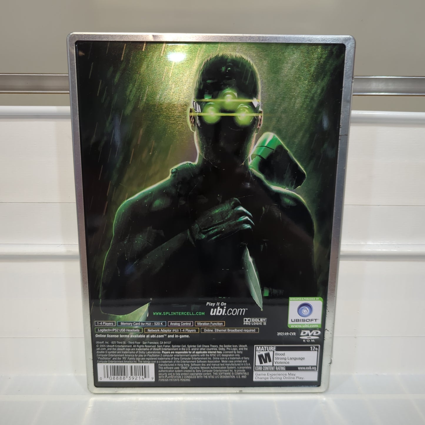 Splinter Cell Chaos Theory [Collector's Edition] - Playstation 2