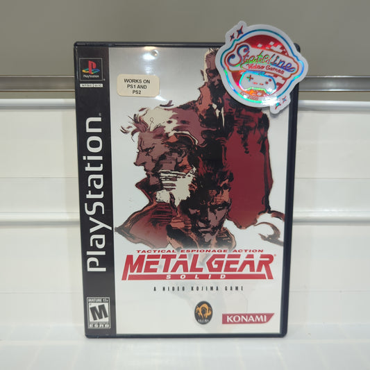 Metal Gear Solid [Long Box] - Playstation
