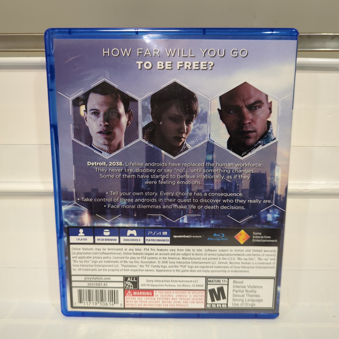 Detroit Become Human - Playstation 4