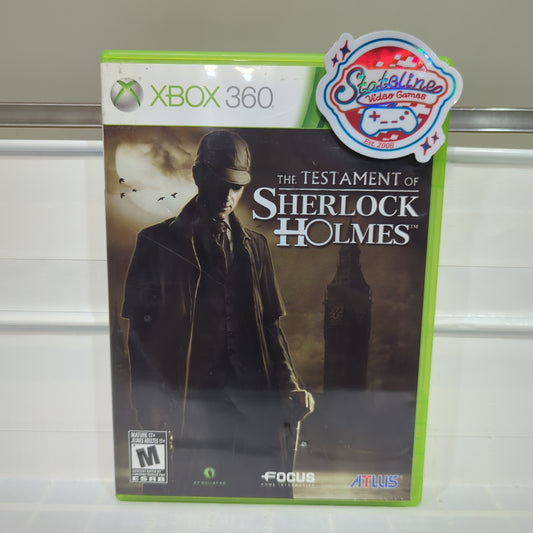 Testament Of Sherlock Holmes - Xbox 360