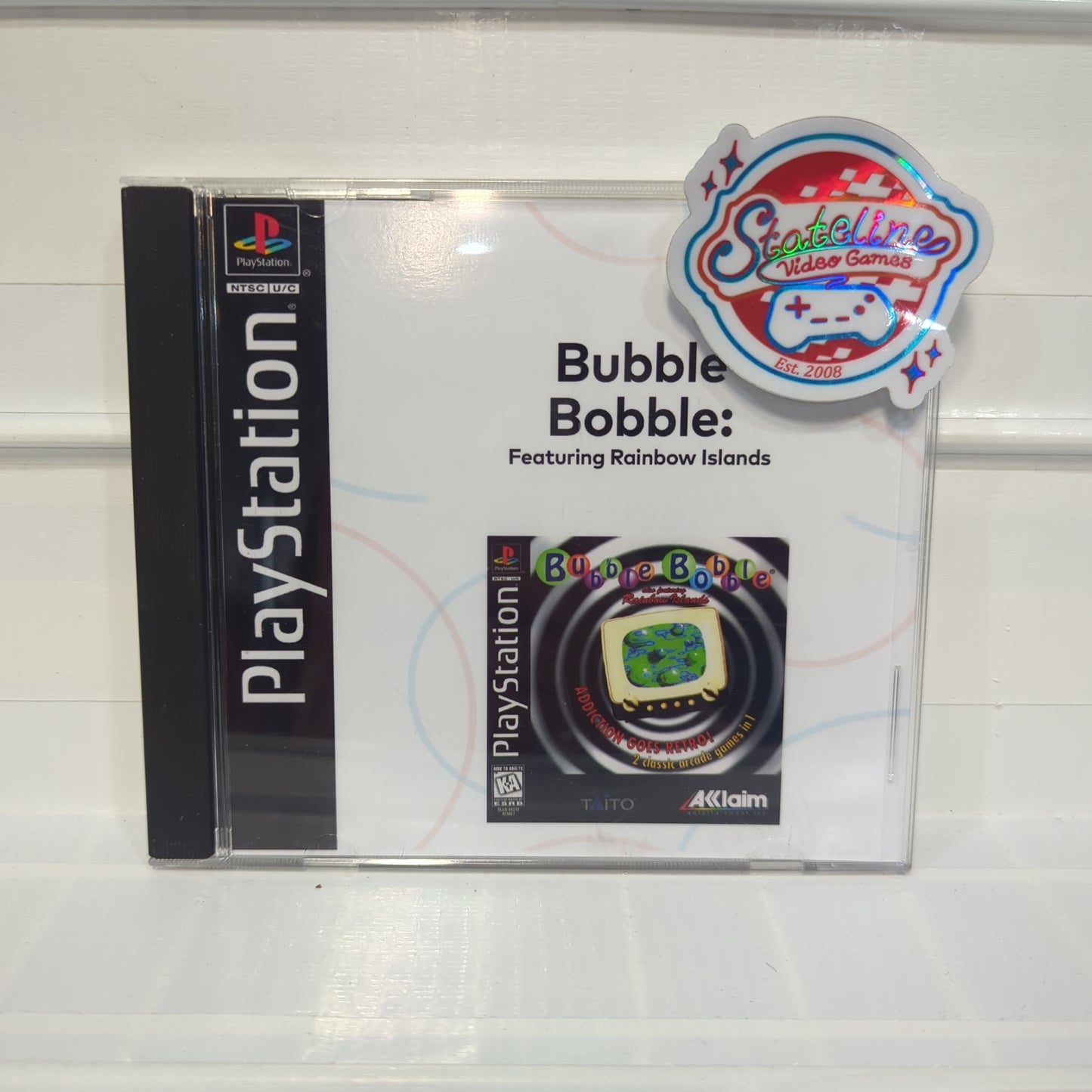 Bubble Bobble Featuring Rainbow Islands - Playstation