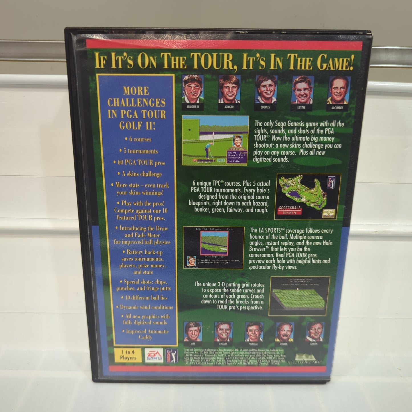 PGA Tour Golf II - Sega Genesis