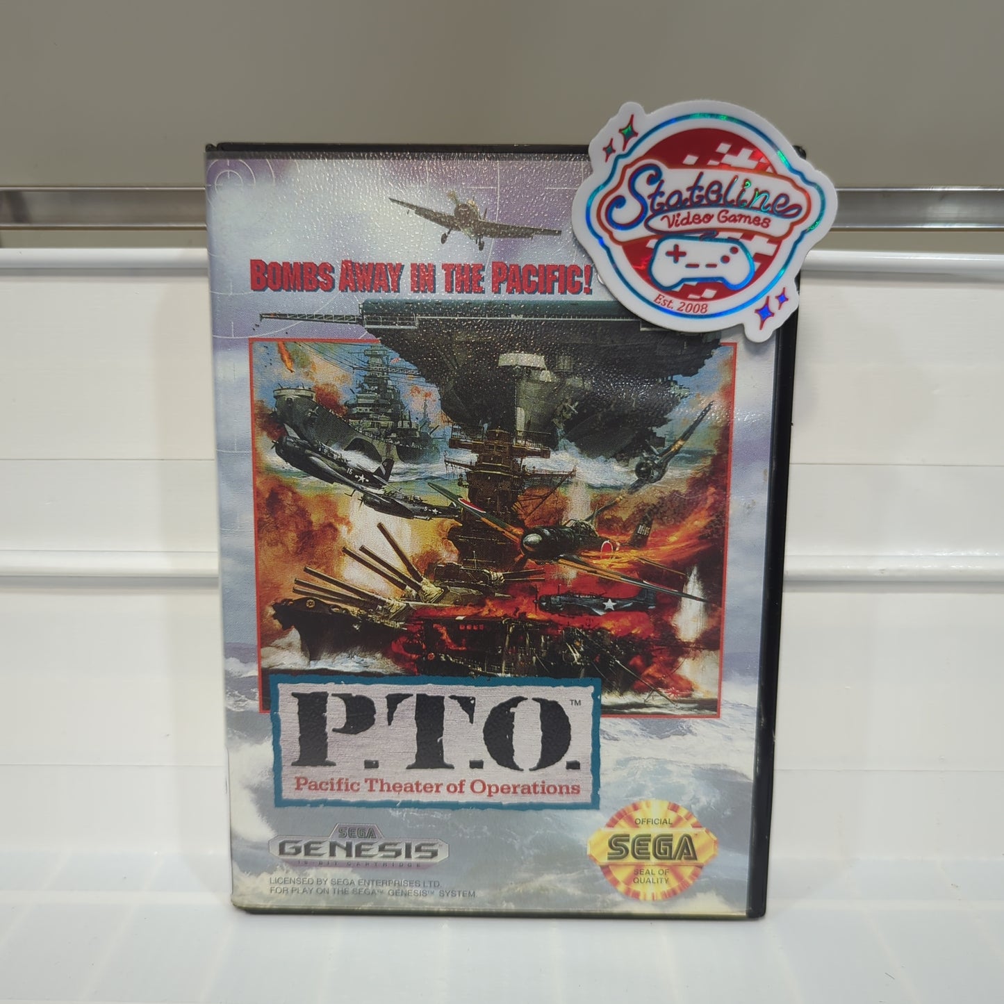 P.T.O. Pacific Theater of Operations - Sega Genesis