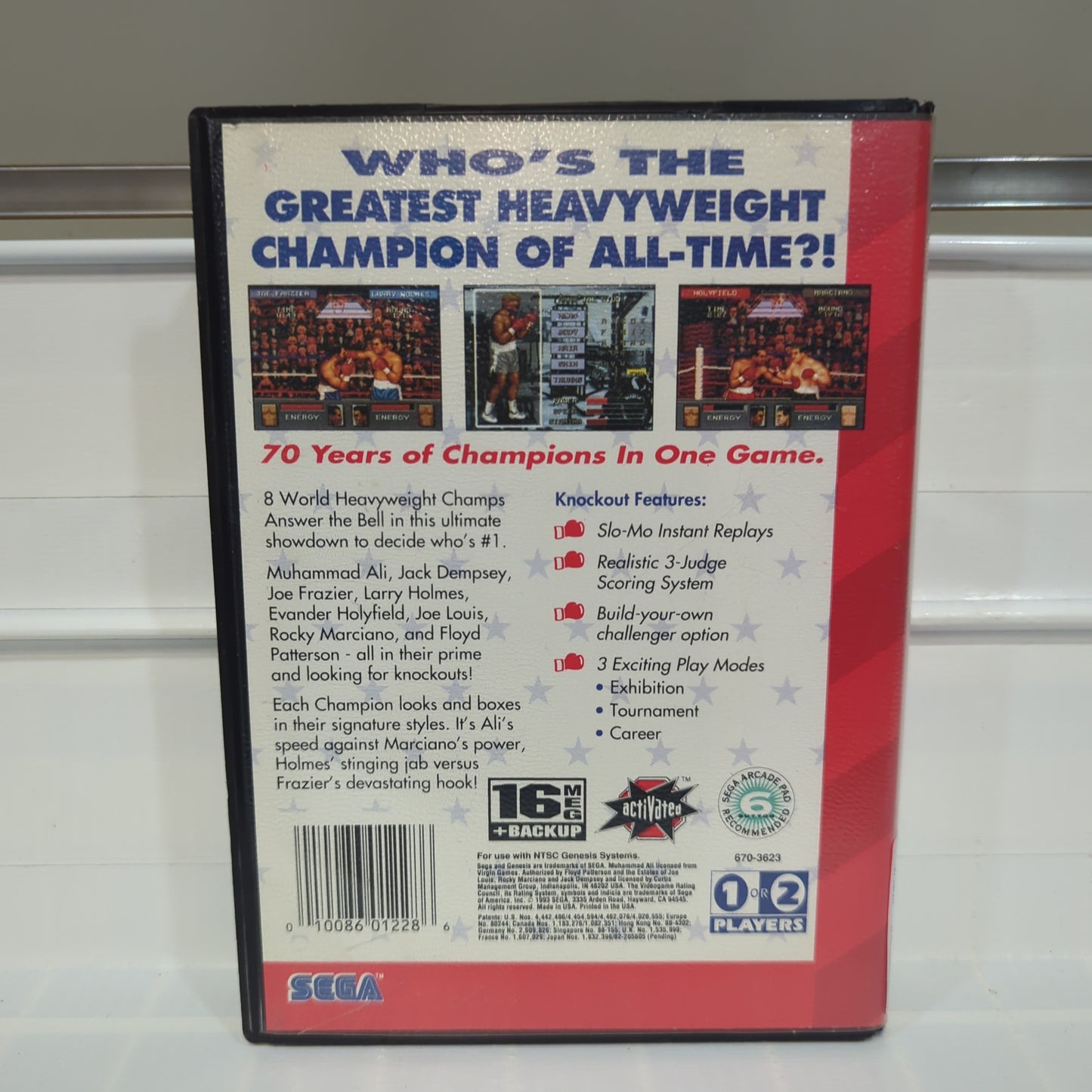 Greatest Heavyweights - Sega Genesis