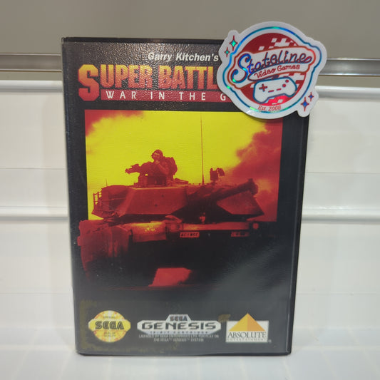 Super Battletank War in the Gulf - Sega Genesis