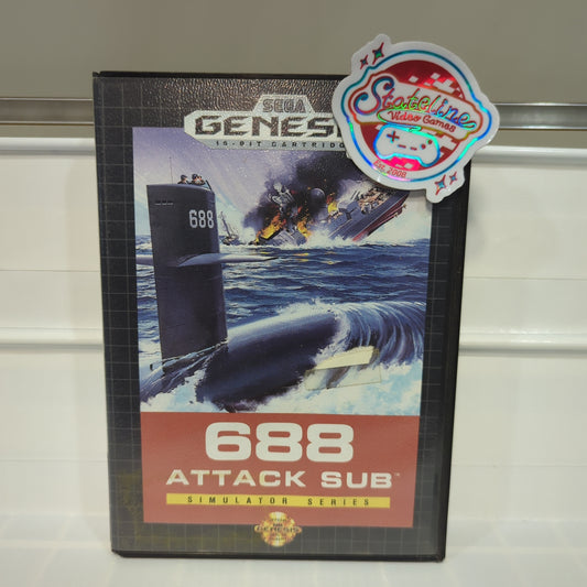 688 Attack Sub - Sega Genesis