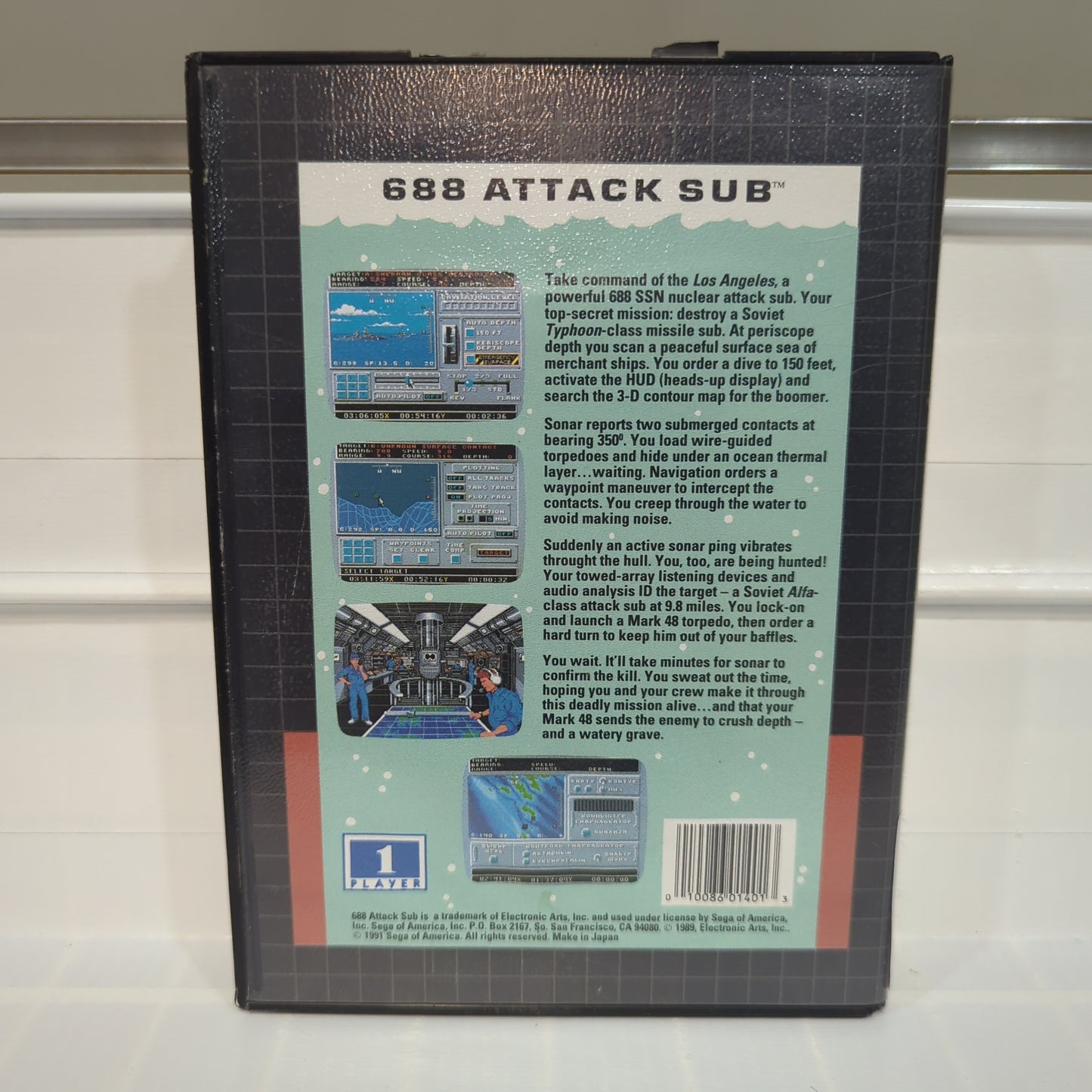 688 Attack Sub - Sega Genesis