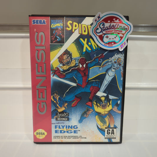 Spiderman X-Men Arcade's Revenge - Sega Genesis