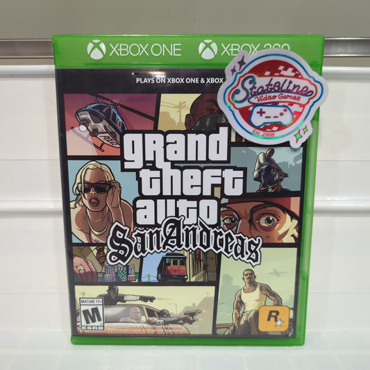 Grand Theft Auto San Andreas - Xbox One