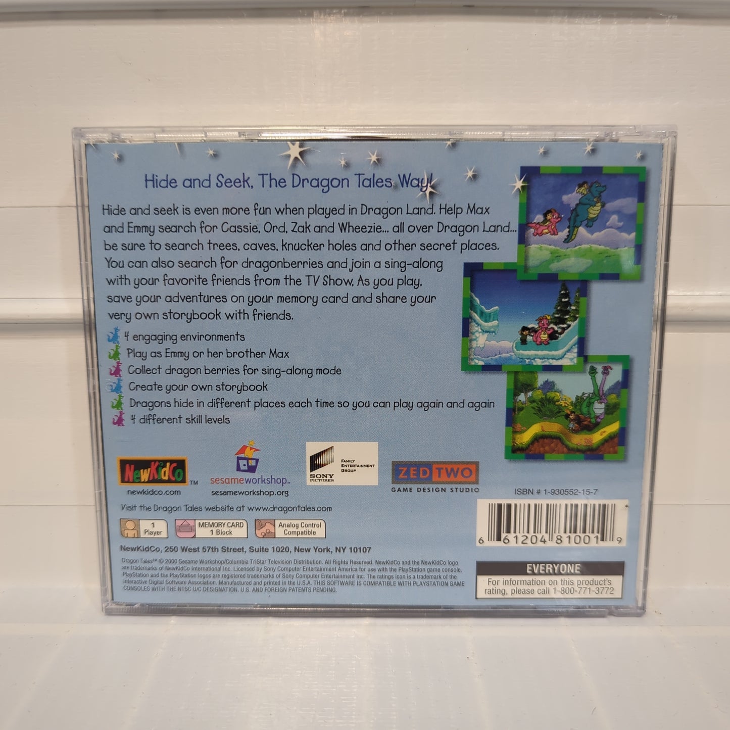 Dragon Tales Dragon Seek - Playstation