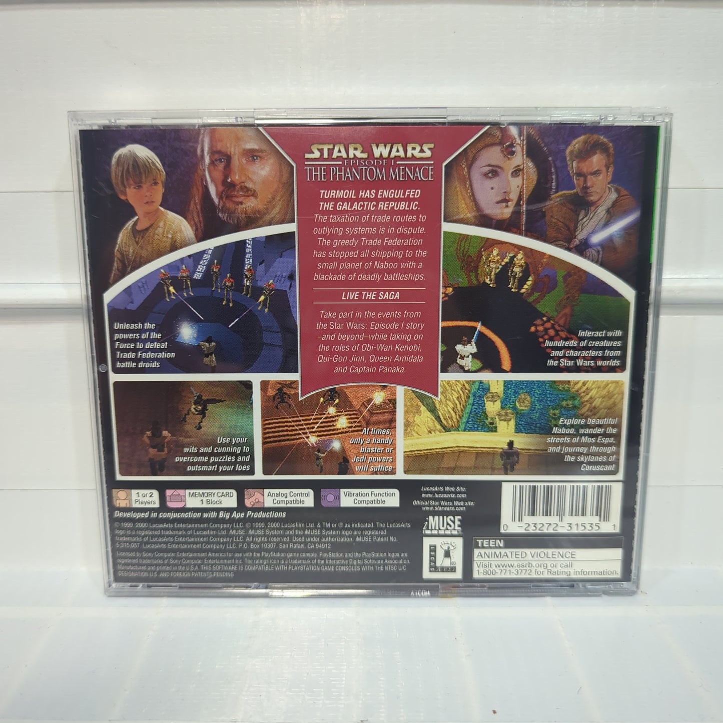 Star Wars Phantom Menace - Playstation