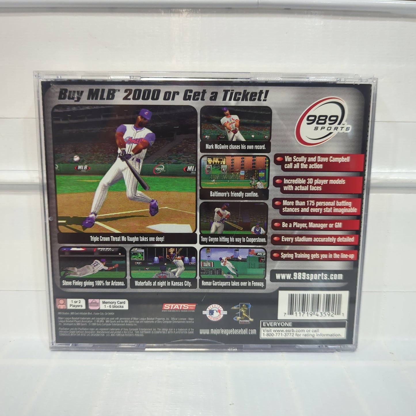 MLB 2000 - Playstation