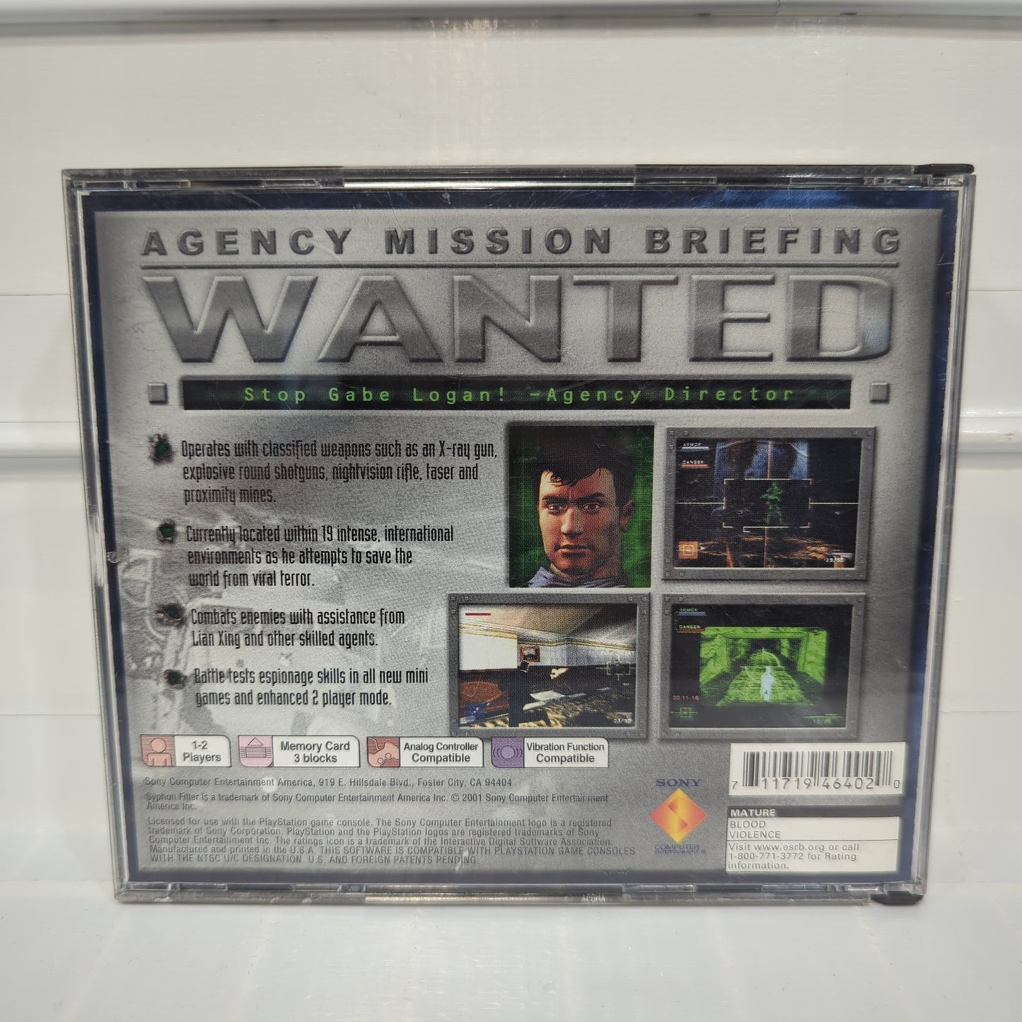 Syphon Filter 3 - Playstation