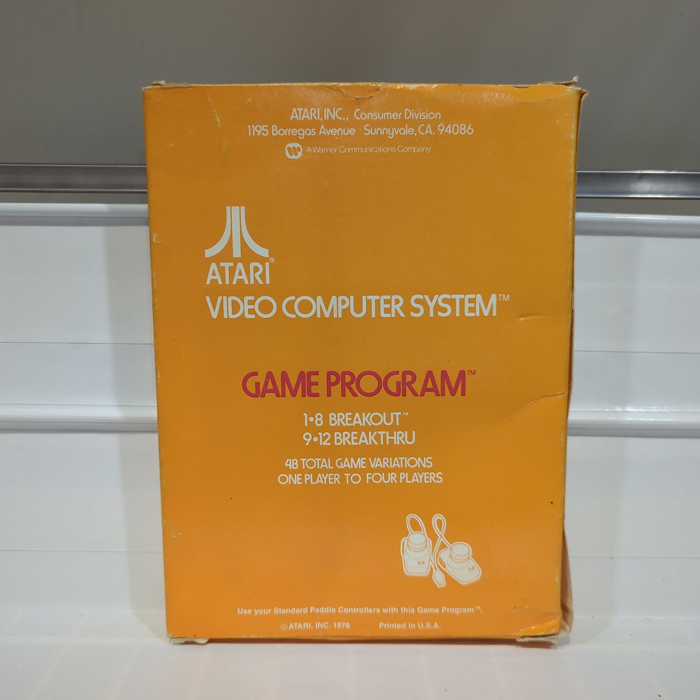 Breakout [Text Label] - Atari 2600