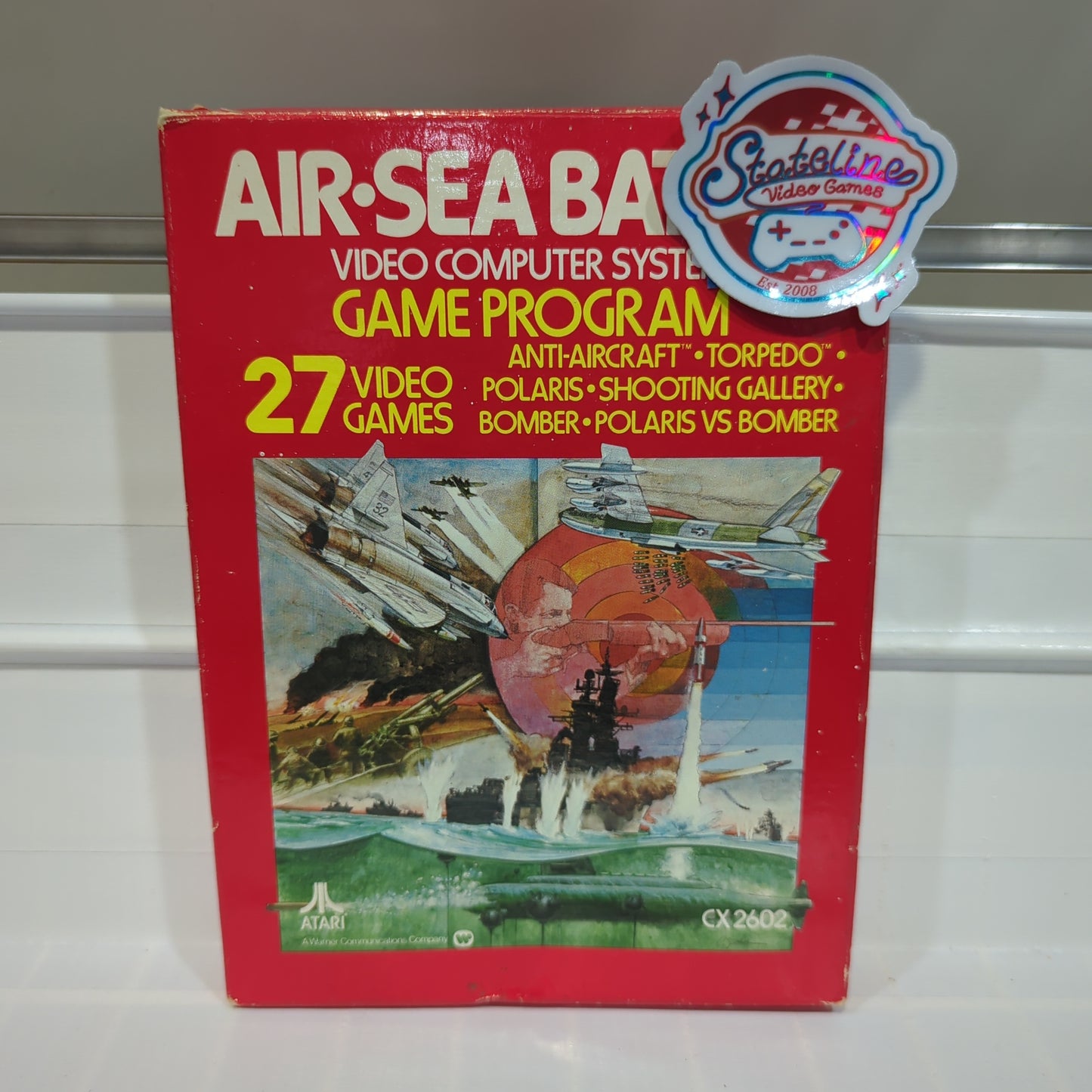 Air-Sea Battle [Text Label] - Atari 2600
