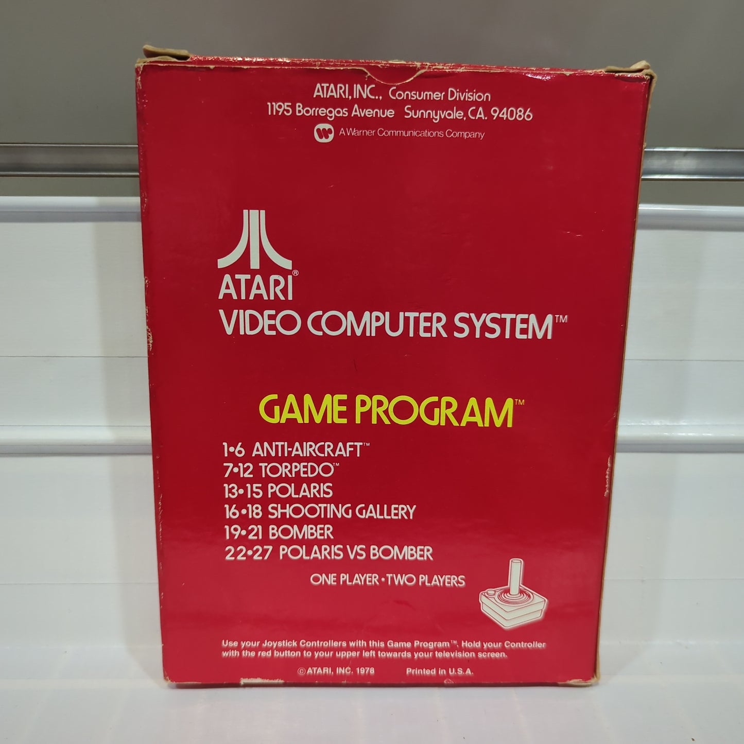 Air-Sea Battle [Text Label] - Atari 2600