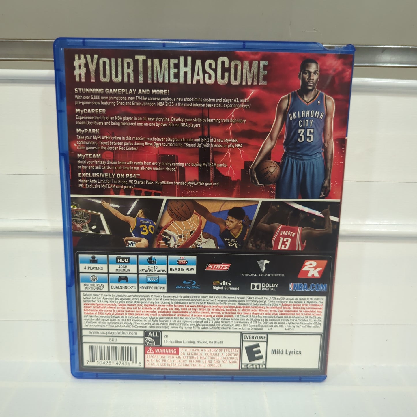 NBA 2K15 - Playstation 4