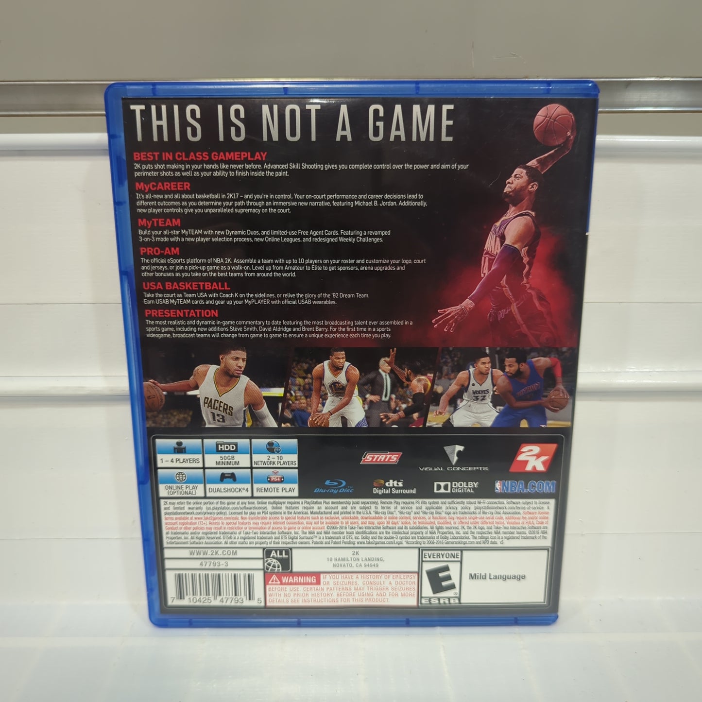 NBA 2K17 - Playstation 4