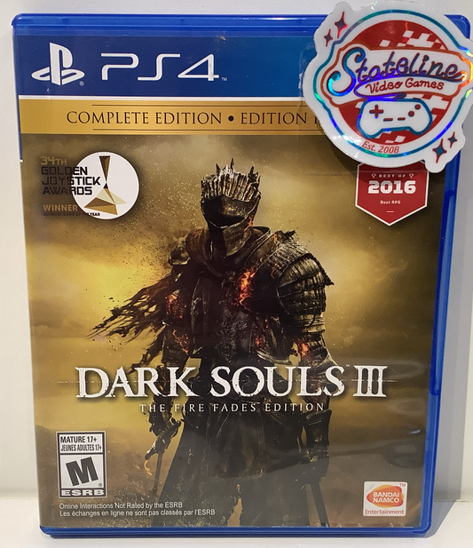 Dark Souls III: The Fire Fades Edition - Playstation 4