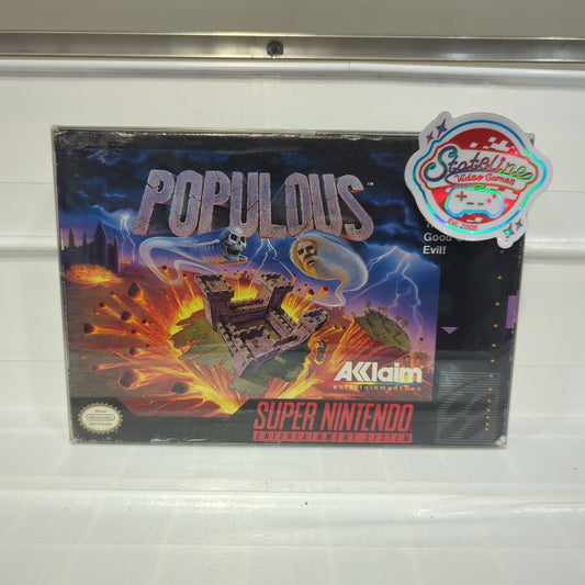 Populous - Super Nintendo