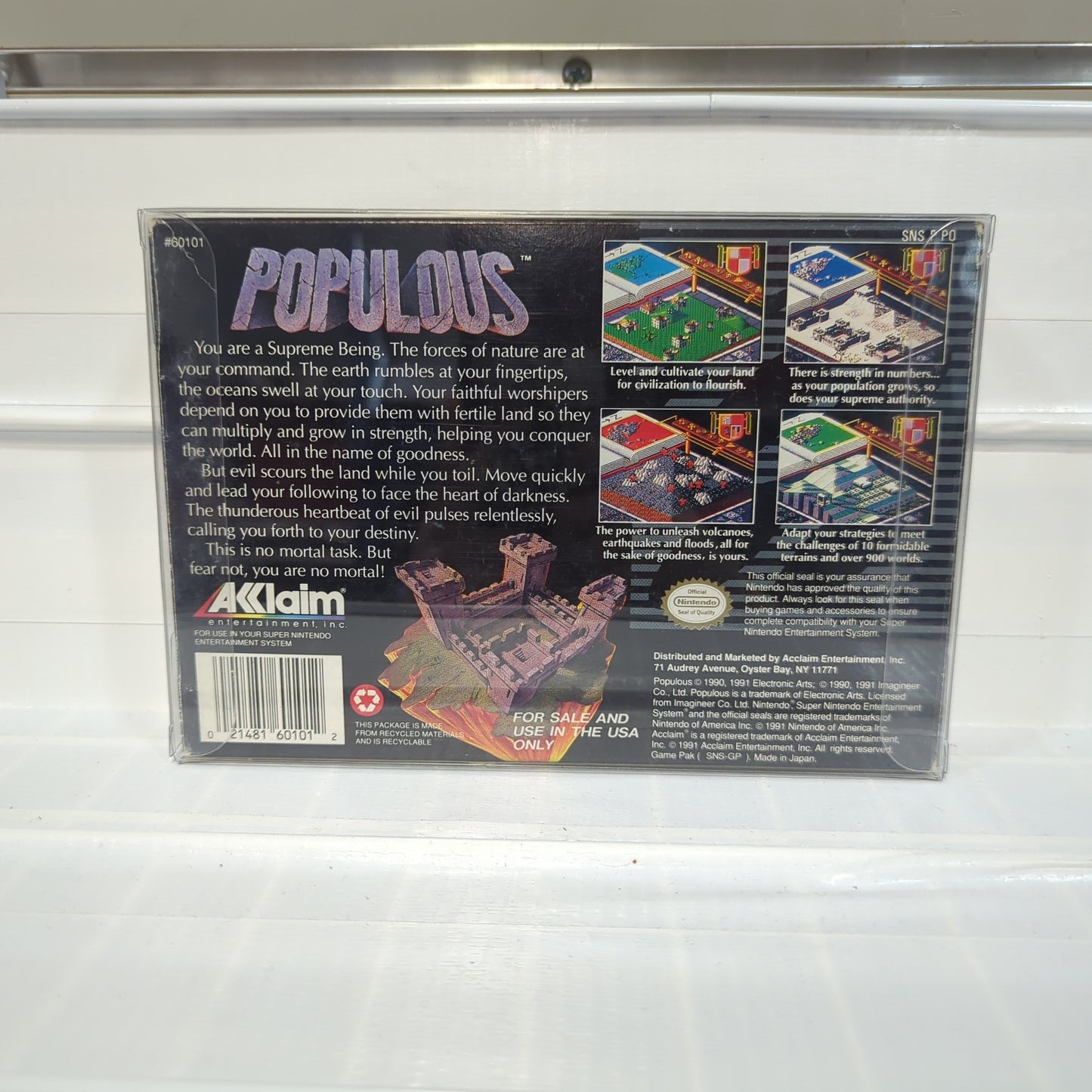 Populous - Super Nintendo