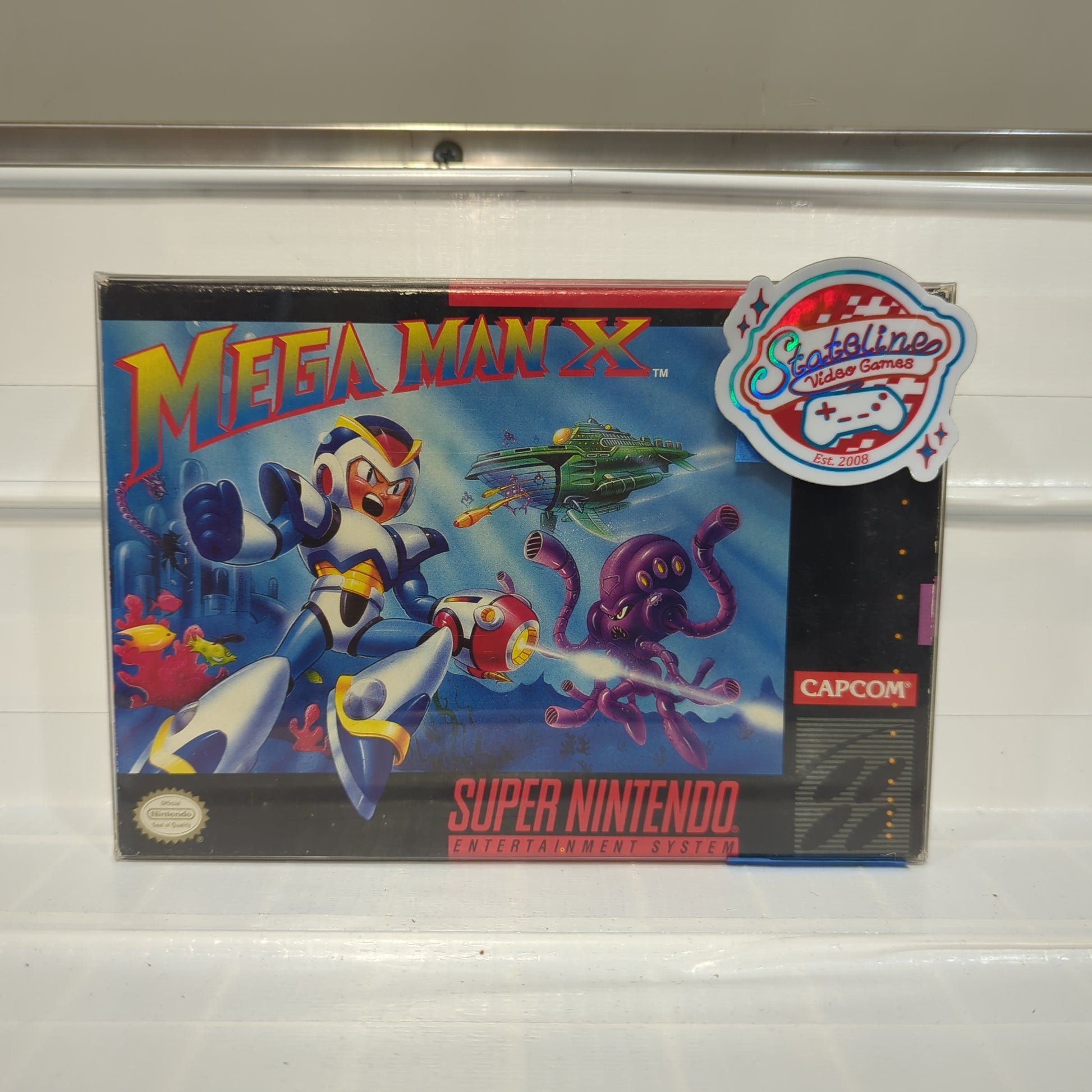 Mega Man X - Super Nintendo – Stateline Video Games Inc.