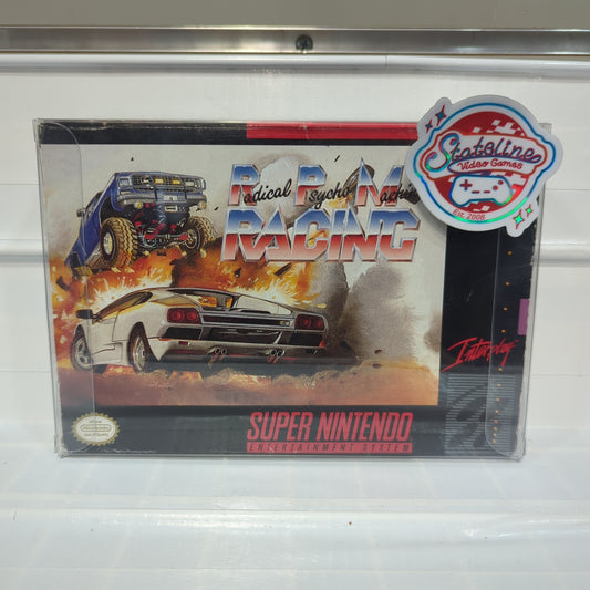 Radical Psycho Machine RPM Racing - Super Nintendo