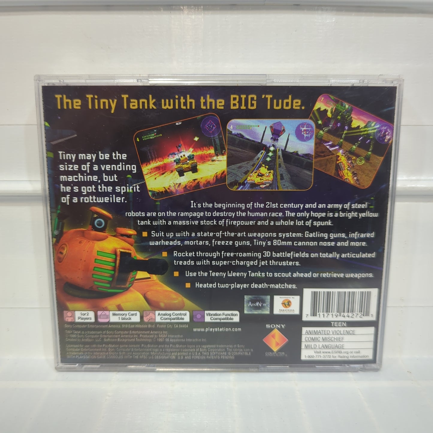 Tiny Tank - Playstation