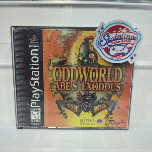 Oddworld Abes Exoddus - Playstation