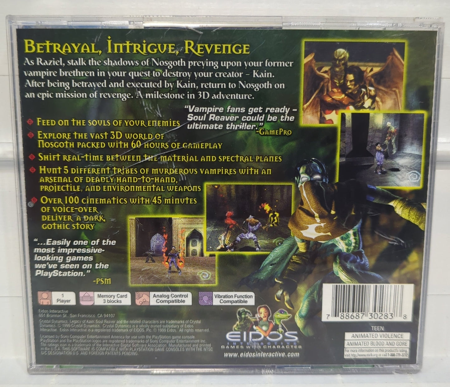 Legacy of Kain Soul Reaver - Playstation